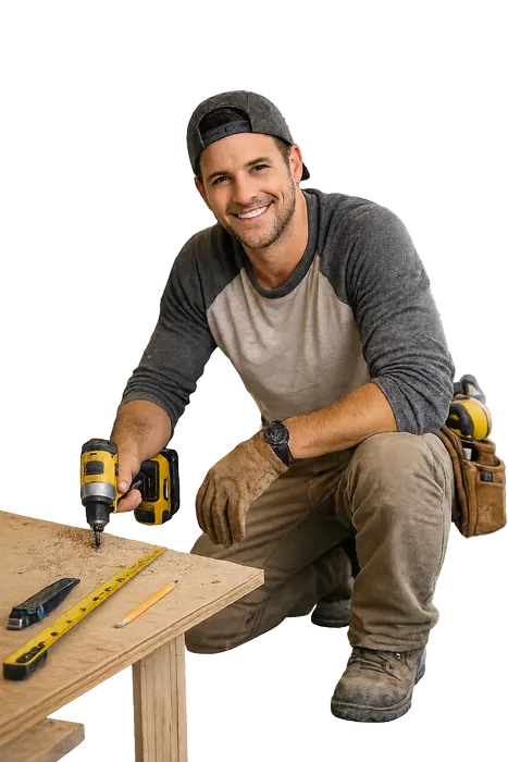 Carpenter representing residential rehab and repair work