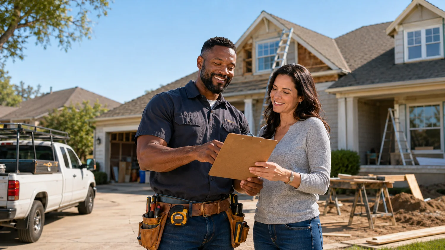 Residential home rehab and construction project